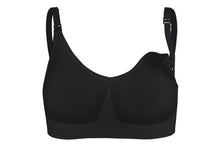 Load image into Gallery viewer, Bravado Designs Body Silk Seamless Nursing Bra - Sustainable - Black M