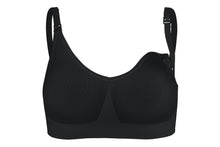 Load image into Gallery viewer, Bravado Designs Body Silk Seamless Nursing Bra - Sustainable - Black XL