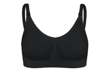 Load image into Gallery viewer, Bravado Designs Body Silk Seamless Nursing Bra - Sustainable - Black L