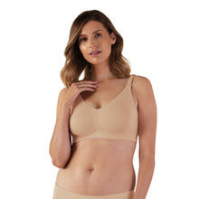 Load image into Gallery viewer, Bravado Designs Body Silk Seamless Nursing Bra - Sustainable - Butterscotch M