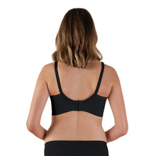 Load image into Gallery viewer, Bravado Designs Body Silk Seamless Nursing Bra - Sustainable - Black L