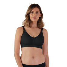 Load image into Gallery viewer, Bravado Designs Body Silk Seamless Nursing Bra - Sustainable - Black XL