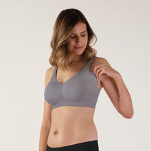 Load image into Gallery viewer, Bravado Designs Body Silk Seamless Nursing Bra - Sustainable - Silver Belle XL