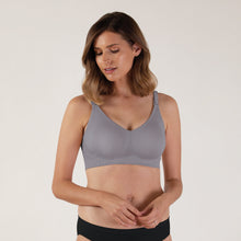 Load image into Gallery viewer, Bravado Designs Body Silk Seamless Nursing Bra - Sustainable - Silver Belle M