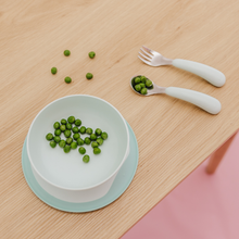Load image into Gallery viewer, OXO Tot On-The-Go Fork And Spoon Set - Opal