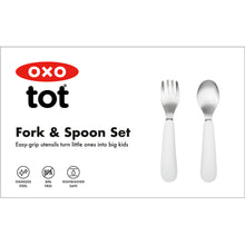 Load image into Gallery viewer, OXO Tot Fork & Spoon Set - Opal
