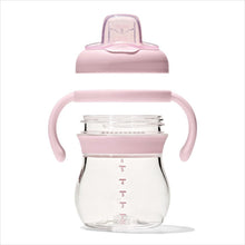 Load image into Gallery viewer, OXO Tot Transitions Soft Spout Sippy Cup With Removable Handles 6oz - Blossom