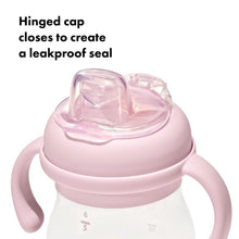 Load image into Gallery viewer, OXO Tot Transitions Soft Spout Sippy Cup With Removable Handles 6oz - Blossom
