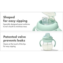 Load image into Gallery viewer, OXO Tot Transitions Soft Spout Sippy Cup With Removable Handles 150ml - Opal