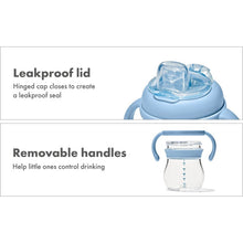 Load image into Gallery viewer, OXO Tot Transitions Soft Spout Sippy Cup With Removable Handles 6oz - Dusk