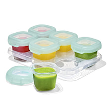 Load image into Gallery viewer, OXO Tot Baby Blocks Freezer Storage Containers 60ml - Opal