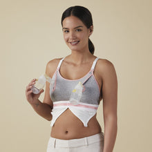 Load image into Gallery viewer, Bravado Designs Clip And Pump Hands-Free Nursing Bra Accessory - Sustainable - Dove Heather With Dusted Peony S
