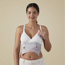 Load image into Gallery viewer, Bravado Designs Clip And Pump Hands-Free Nursing Bra Accessory - Sustainable - Dove Heather With Dusted Peony S