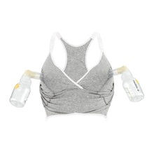Load image into Gallery viewer, Bravado Designs Original Pumping and Nursing Bra -Sustainable - Dove Heather S
