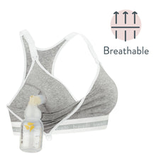 Load image into Gallery viewer, Bravado Designs Original Pumping and Nursing Bra -Sustainable - Dove Heather L