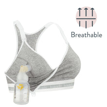 Load image into Gallery viewer, Bravado Designs Original Pumping and Nursing Bra -Sustainable - Dove Heather M