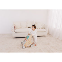Load image into Gallery viewer, Bubble Wooden Activity Play Walker