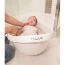 Load image into Gallery viewer, Bubble Cuddle Bath with Bath Seat - White
