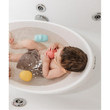 Load image into Gallery viewer, Bubble Cuddle Bath with Bath Seat - White