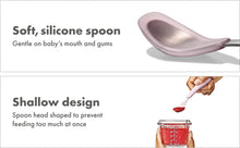 Load image into Gallery viewer, OXO Tot On-The-Go Feeding Spoon - Blossom