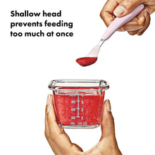 Load image into Gallery viewer, OXO Tot On-The-Go Feeding Spoon - Blossom