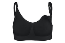Load image into Gallery viewer, Bravado Designs Body Silk Seamless Nursing Bra - Sustainable - Black S