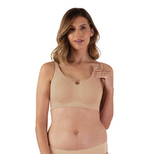 Load image into Gallery viewer, Bravado Designs Body Silk Seamless Nursing Bra - Sustainable - Butterscotch S