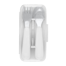 Load image into Gallery viewer, OXO Tot On the Go Fork And Spoon Set - Navy