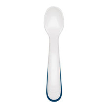 Load image into Gallery viewer, OXO Tot On-The-Go Plastic Fork & Spoon Set With Travel Case - Navy