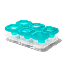 Load image into Gallery viewer, OXO Tot Silicone Baby Blocks - 2 oz - Teal