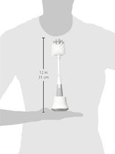 Load image into Gallery viewer, OXO Tot Bottle Brush with Detail Cleaner & Stand - Grey