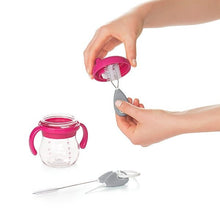 Load image into Gallery viewer, OXO Tot Straw & Sippy Cup Top Cleaning Set - Grey