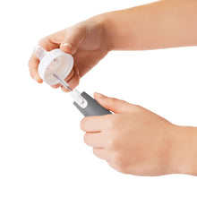 Load image into Gallery viewer, OXO Tot On the Go Drying Rack & Bottle Brush - Grey