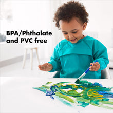 Load image into Gallery viewer, OXO Tot Sleeved Bib - Teal