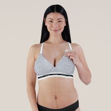 Load image into Gallery viewer, Bravado Designs Original Nursing Bra - Sustainable - Dove Heather XL