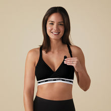 Load image into Gallery viewer, Bravado Designs Original Nursing Bra - Sustainable - Black L