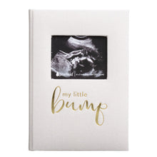 Load image into Gallery viewer, Pearhead Linen Pregnancy Journal