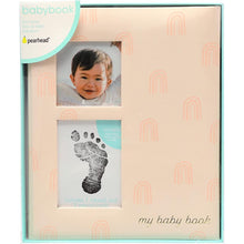 Load image into Gallery viewer, Pearhead Rainbow Babybook - Blush