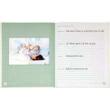 Load image into Gallery viewer, Pearhead Leaves Babybook - Sage