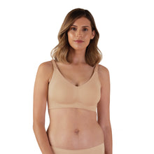 Load image into Gallery viewer, Bravado Designs Body Silk Seamless Nursing Bra - Sustainable - Butterscotch L
