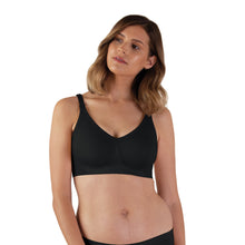 Load image into Gallery viewer, Bravado Designs Body Silk Seamless Nursing Bra - Sustainable - Black XL
