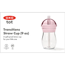 Load image into Gallery viewer, OXO Tot Transitions 9oz Straw Cup - Blossom
