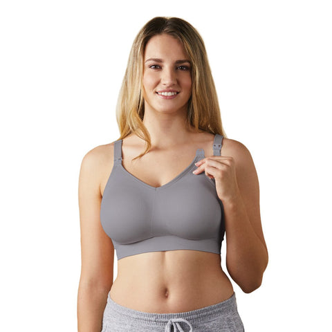 Bravado Designs Body Silk Seamless Nursing Bra – Silver Belle – L