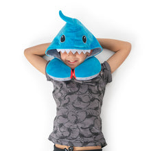 Load image into Gallery viewer, Benbat Hoodie Total Neck Support - Shark
