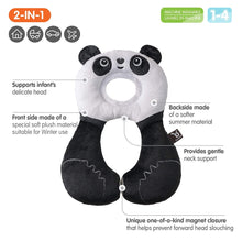 Load image into Gallery viewer, Benbat Travel Friends Total Support Headrest 1-4yrs - Panda
