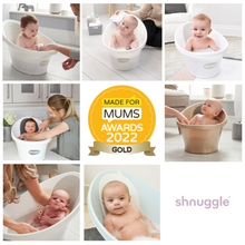 Load image into Gallery viewer, Shnuggle Bath with Plug - Rose
