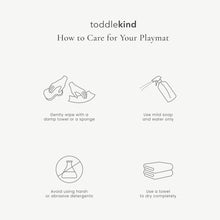 Load image into Gallery viewer, Toddlekind Prettier Playmat - Linear - Mineral
