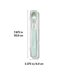 Load image into Gallery viewer, OXO Tot On-The-Go Feeding Spoon - Opal
