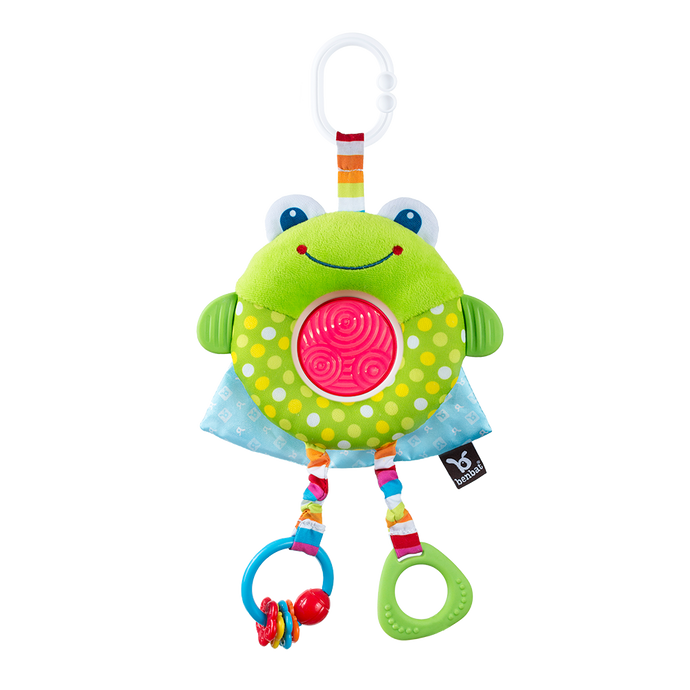 Benbat Dazzle Friends Multi-Skills Travel Toy - Frog
