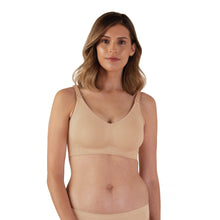 Load image into Gallery viewer, Bravado Designs Body Silk Seamless Nursing Bra - Sustainable - Butterscotch S
